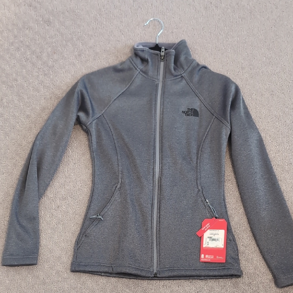 The North Face Women's Charcoal Full Zip Jacket Size XS